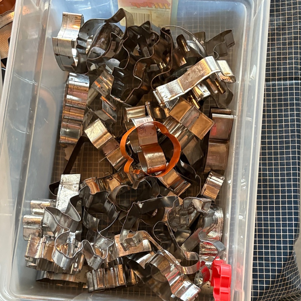 Assorted Metal Cookie Cutters